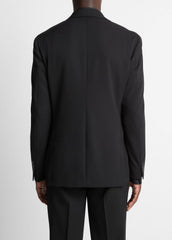 Stretch-Wool Relaxed Sport Coat in Blazers - BLACK