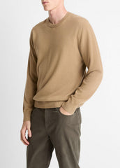 Cashmere Crew Neck Sweater in Crew Neck - CAMELETTO