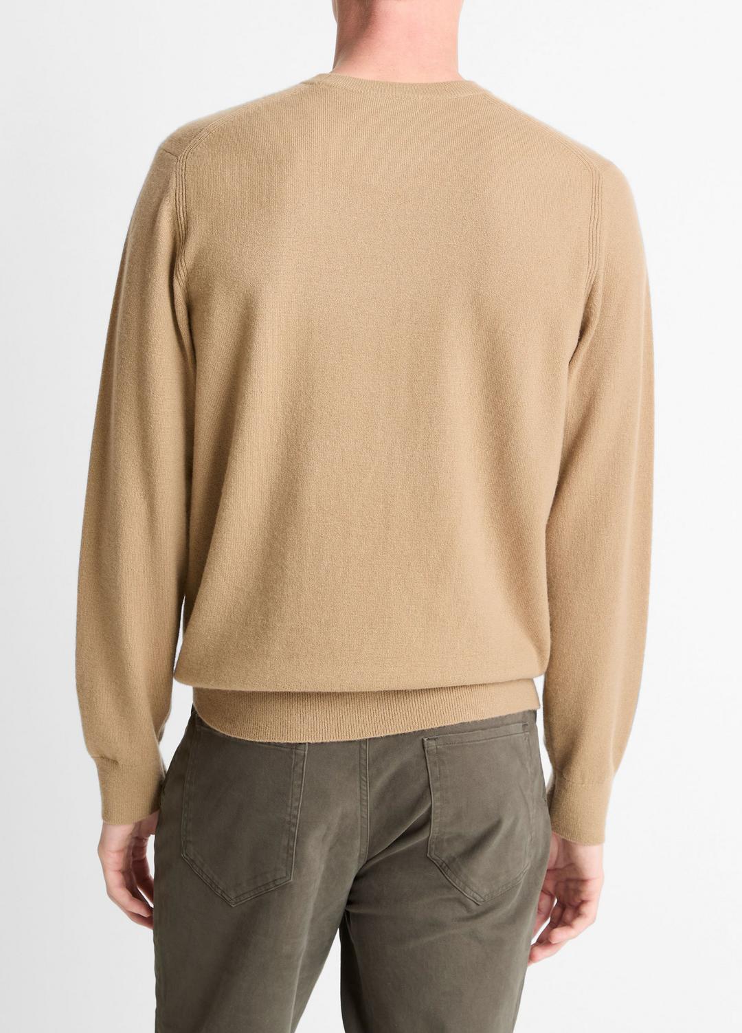 Cashmere Crew Neck Sweater in Crew Neck - CAMELETTO