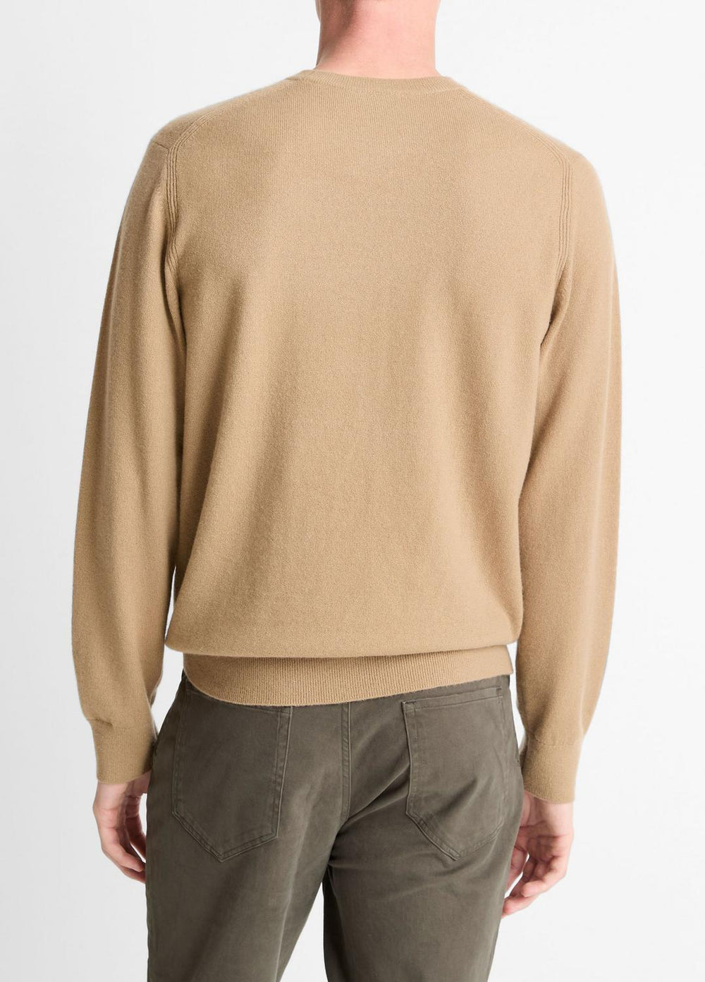 Cashmere Crew Neck Sweater in Crew Neck - CAMELETTO