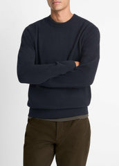 Cashmere Crew Neck Sweater in Crew Neck - COASTAL BLUE