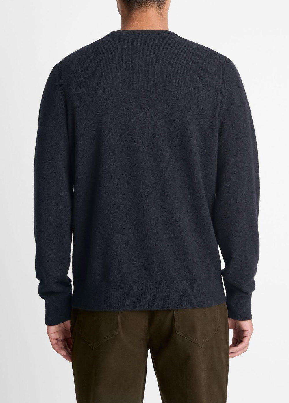 Cashmere Crew Neck Sweater in Crew Neck - COASTAL BLUE