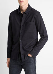 Tattersall Plaid Button-Down Shirt in Long Sleeve - COASTAL BLUE/DARK JASPER