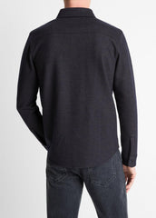 Tattersall Plaid Button-Down Shirt in Long Sleeve - COASTAL BLUE/DARK JASPER