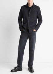 Tattersall Plaid Button-Down Shirt in Long Sleeve - COASTAL BLUE/DARK JASPER
