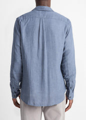 Double Face Long Sleeve in Long Sleeve - CHAMBRAY