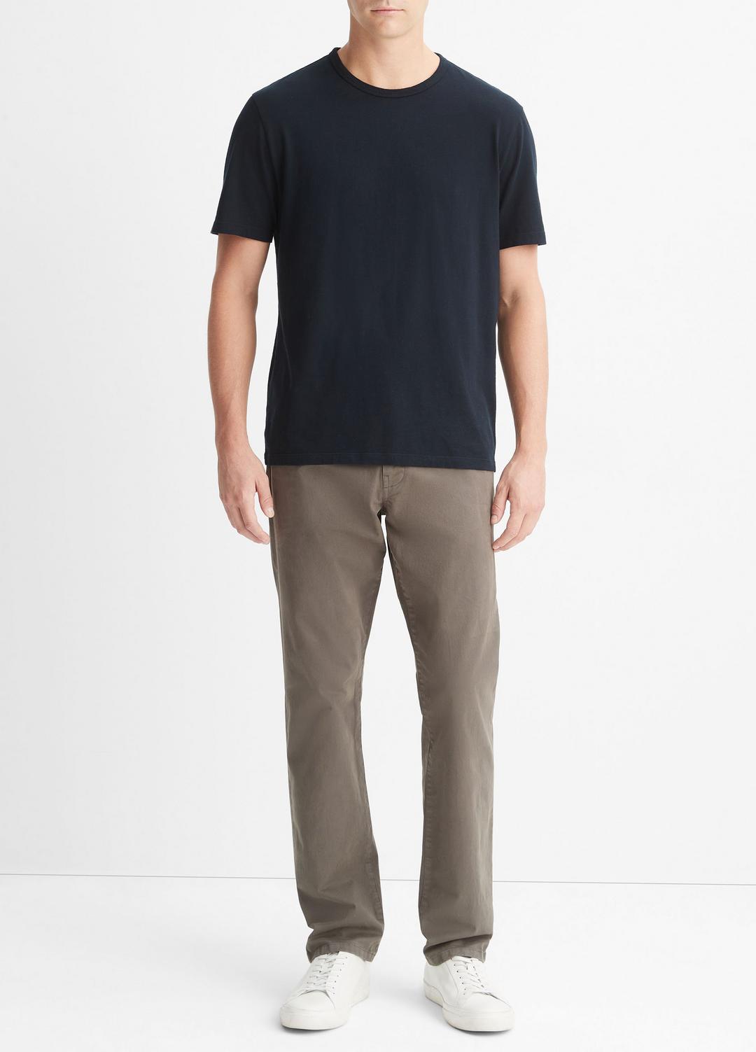 Garment Dye Cotton T-Shirt in T-Shirts & Polos - WASHED COASTAL