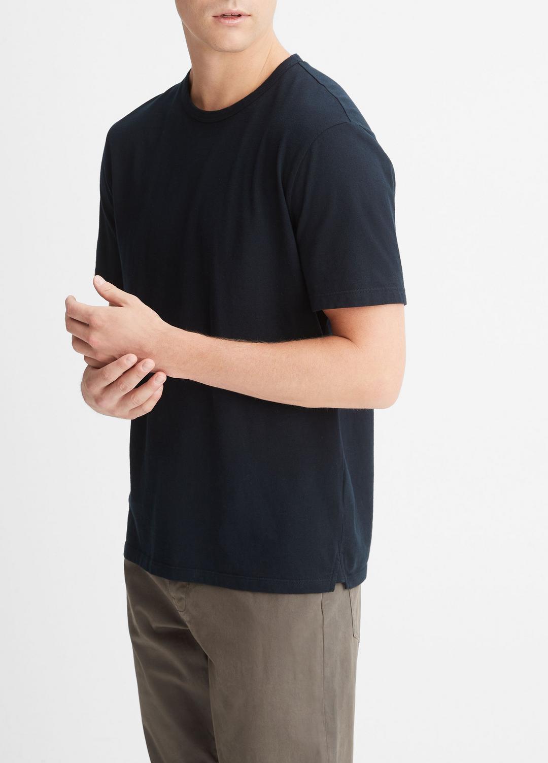 Garment Dye Cotton T-Shirt in T-Shirts & Polos - WASHED COASTAL