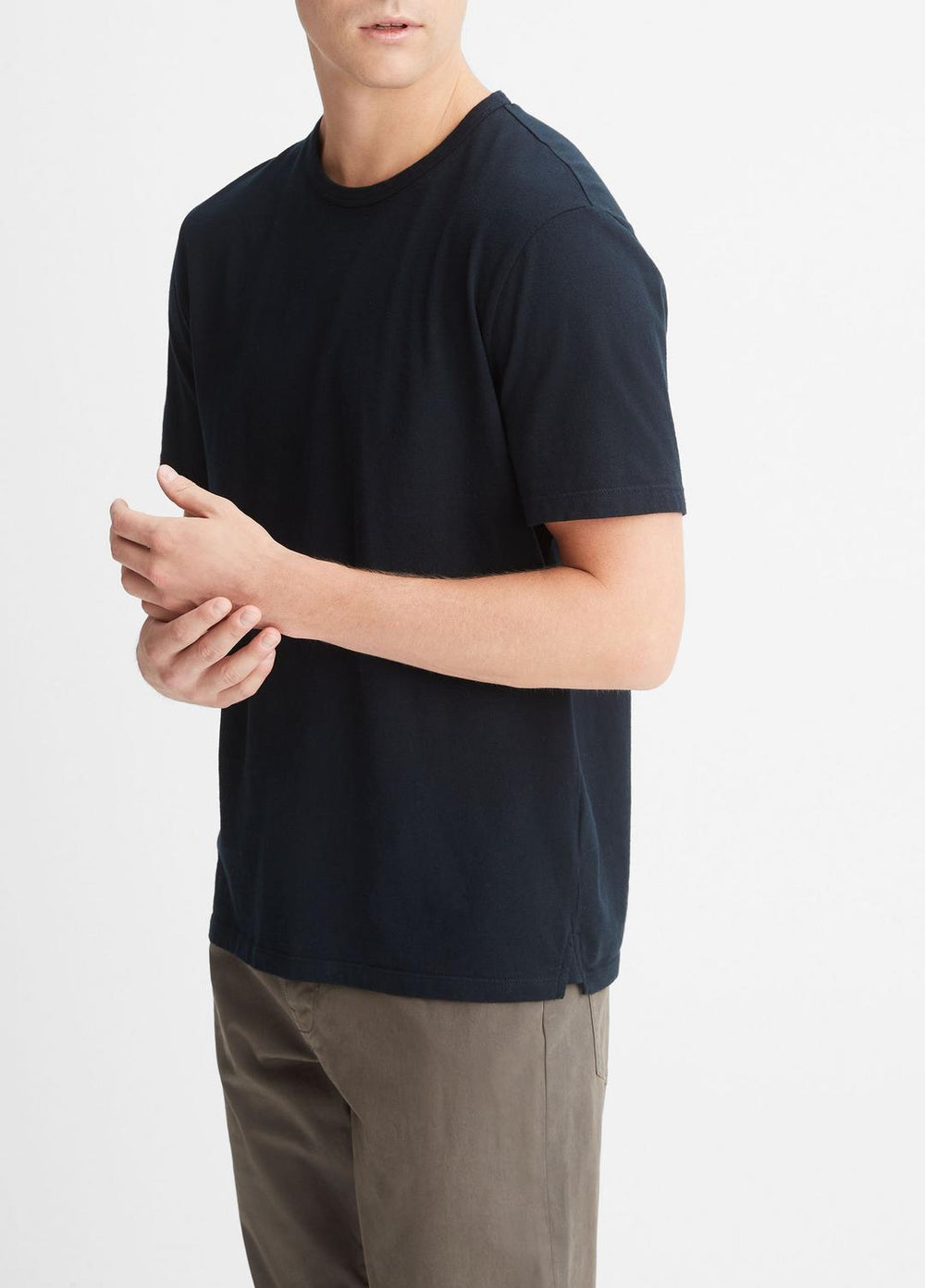 Garment Dye Cotton T-Shirt in T-Shirts & Polos - WASHED COASTAL