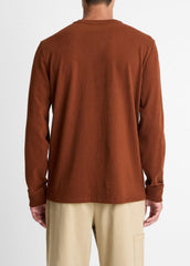 Sueded Jersey Long-Sleeve Pocket T-Shirt in Long Sleeve - COPPERHEAD
