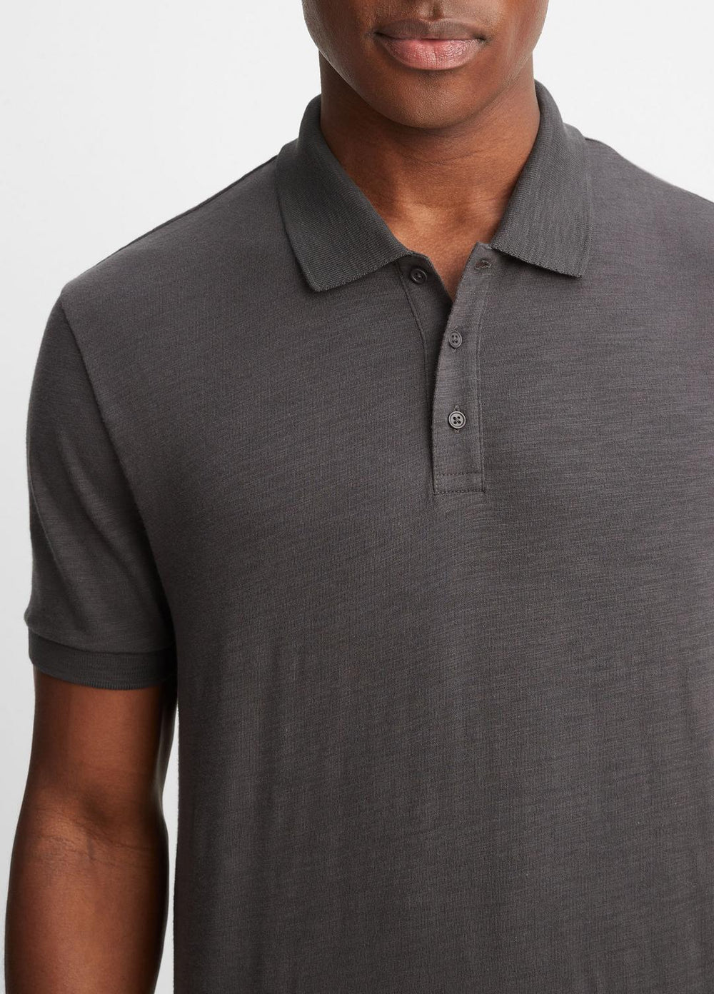 Classic Slub Polo Shirt in Henleys & Polos - SPHERE