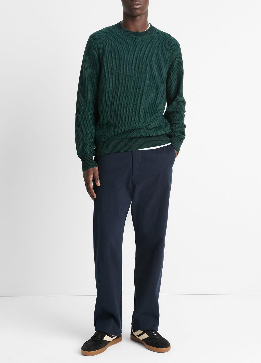 Louie Relaxed Stretch-Cotton Pant in Trousers - COASTAL BLUE