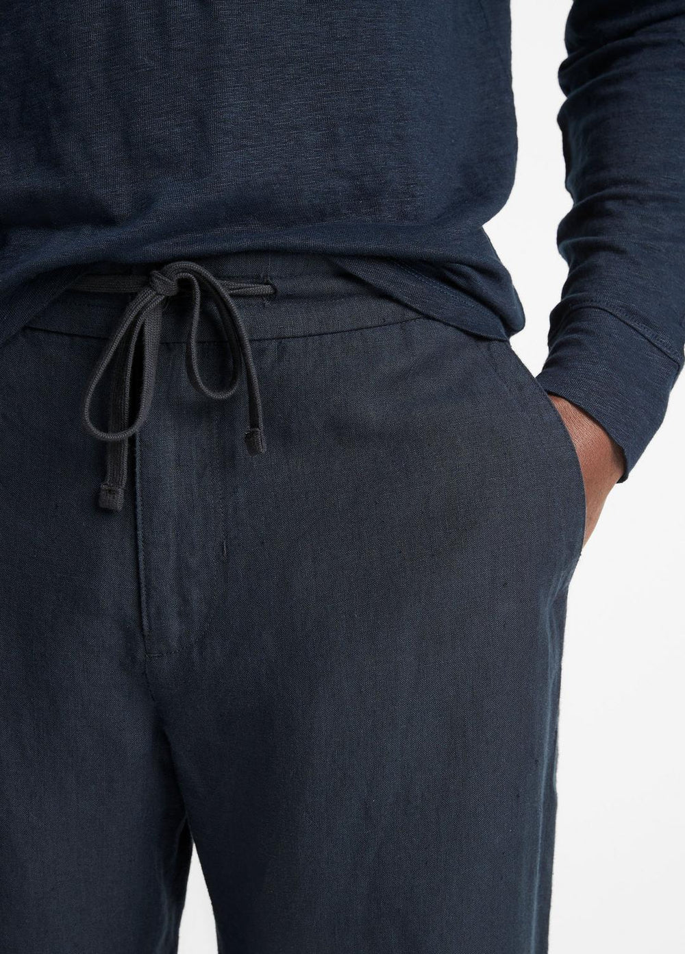 Lightweight Hemp Pant in Trousers - COASTAL BLUE