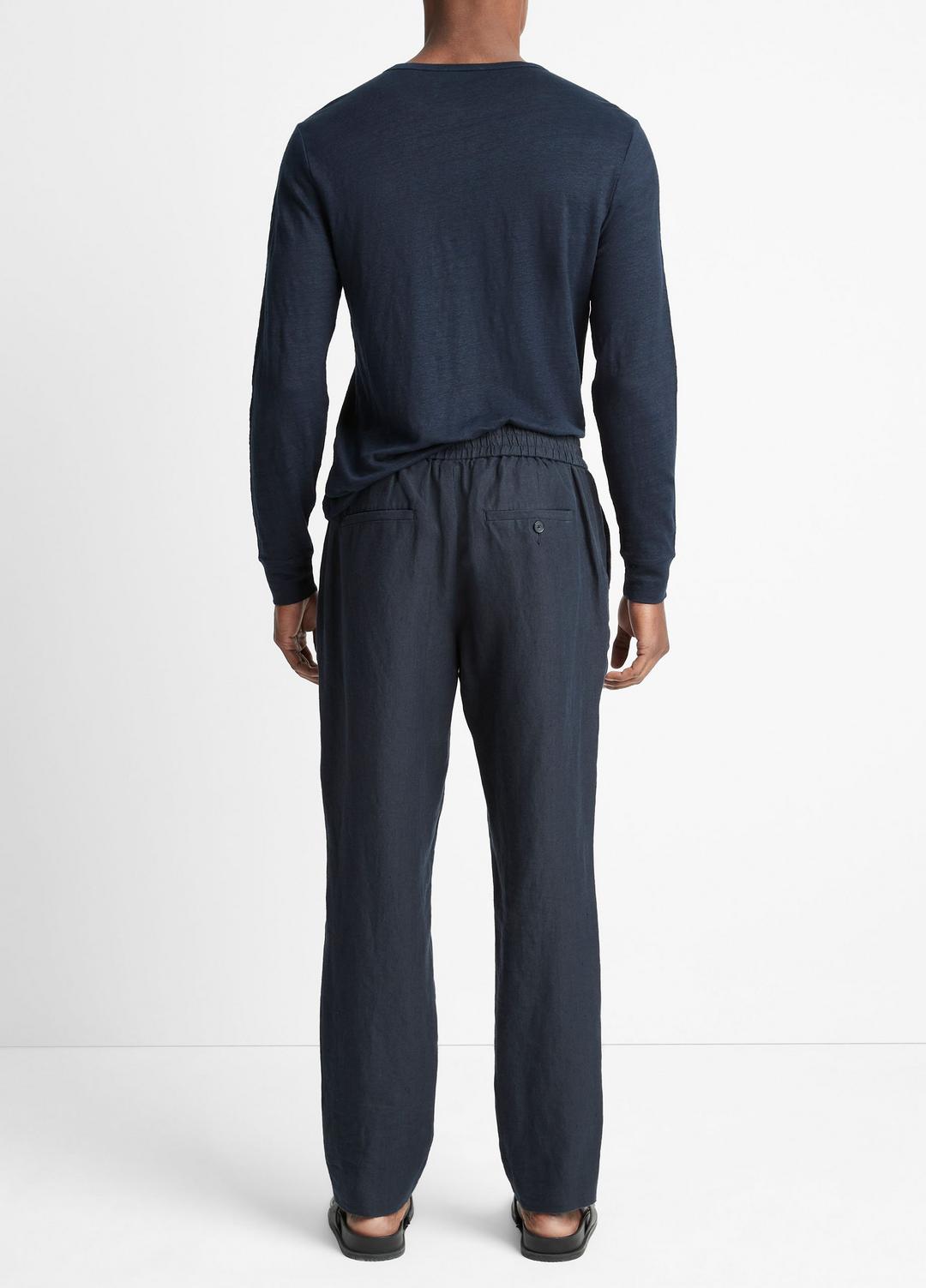 Lightweight Hemp Pant in Trousers - COASTAL BLUE