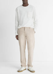 Dylan Slim Cotton Chino Pant in Trousers - CAHUENGA KHAKI
