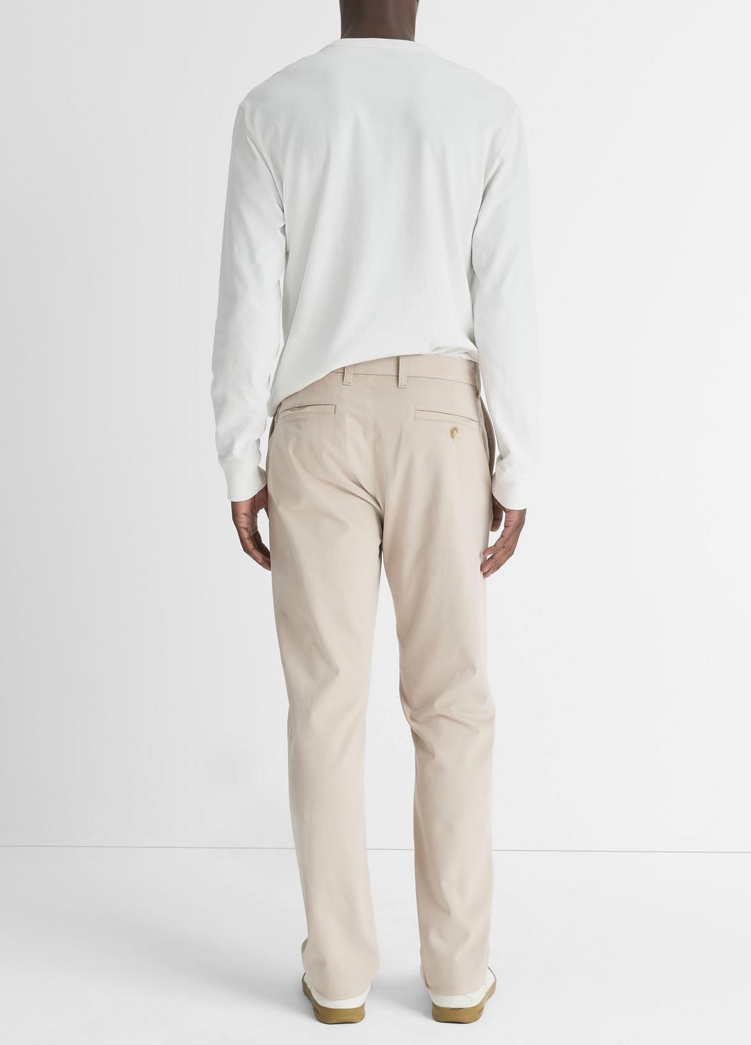 Dylan Slim Cotton Chino Pant in Trousers - CAHUENGA KHAKI