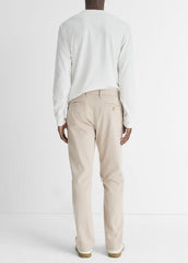 Dylan Slim Cotton Chino Pant in Trousers - CAHUENGA KHAKI