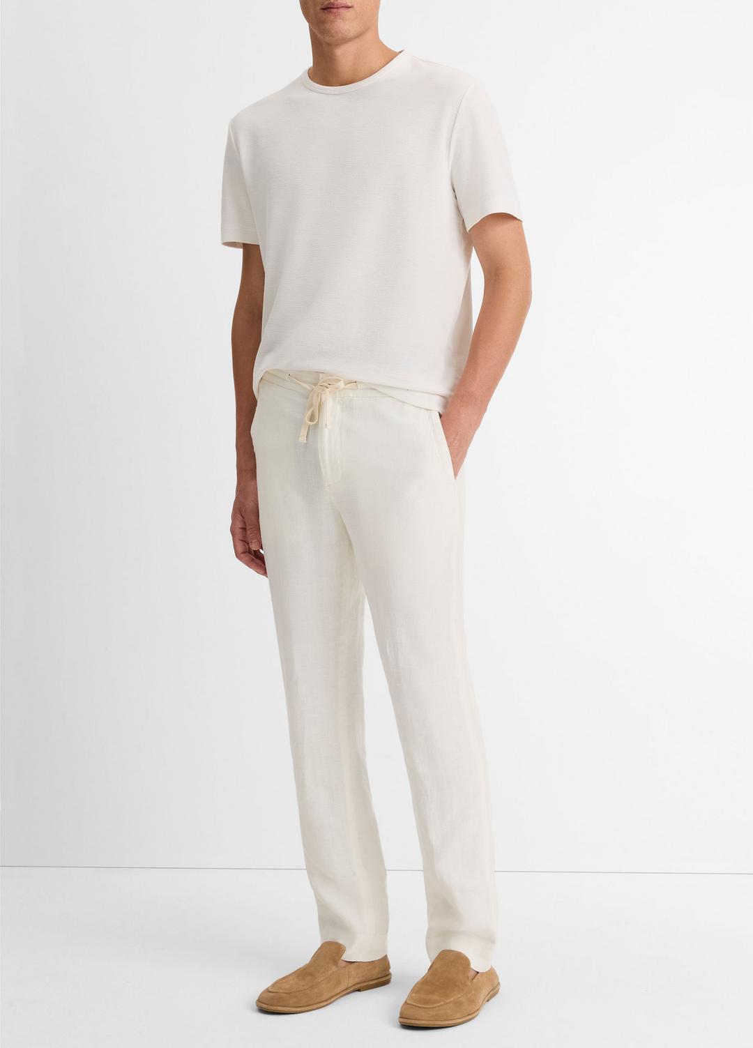 Lightweight Hemp Pant in Trousers - BONE