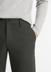 Owen Athletic Wool Suiting Pant in Trousers - BLACK