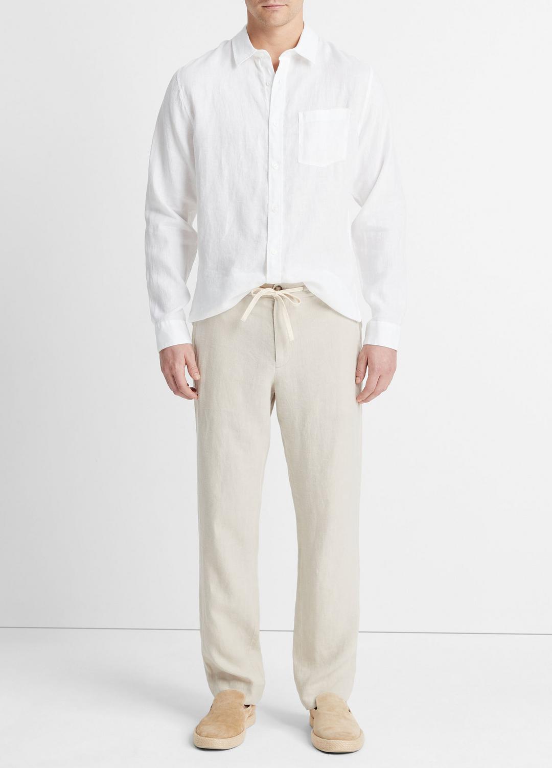 Lightweight Hemp Pant in Trousers - PUMICE ROCK