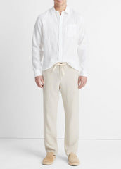 Lightweight Hemp Pant in Trousers - PUMICE ROCK