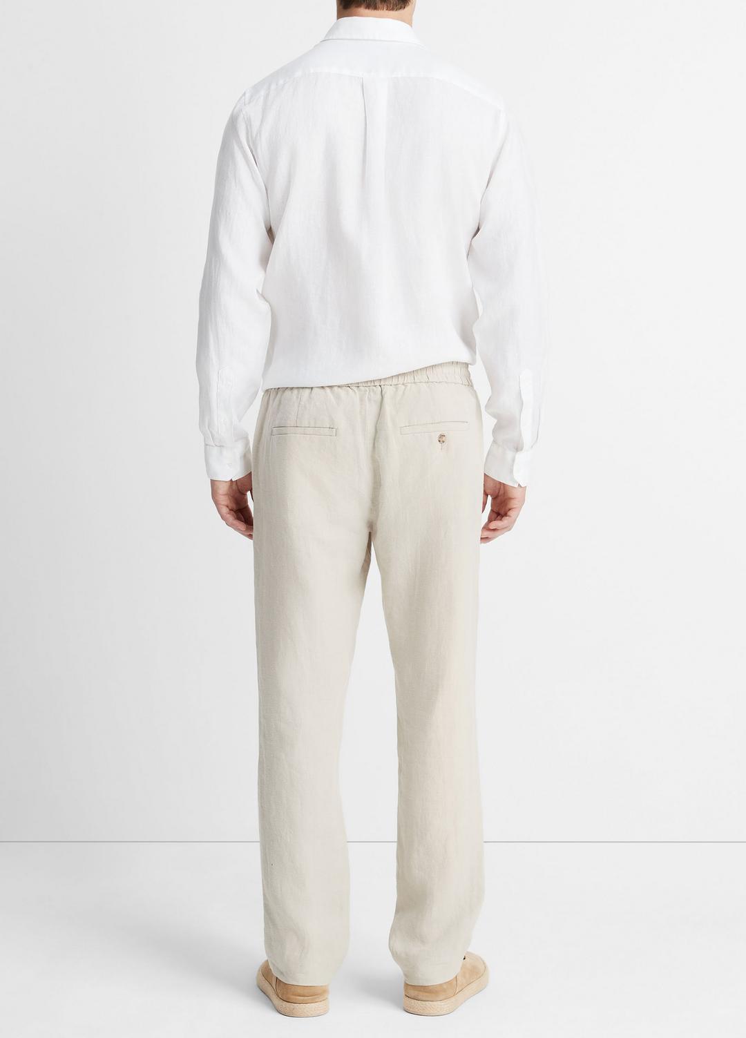 Lightweight Hemp Pant in Trousers - PUMICE ROCK