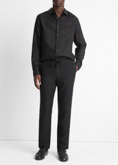 Lightweight Hemp Pant in Trousers - BLACK