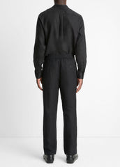 Lightweight Hemp Pant in Trousers - BLACK