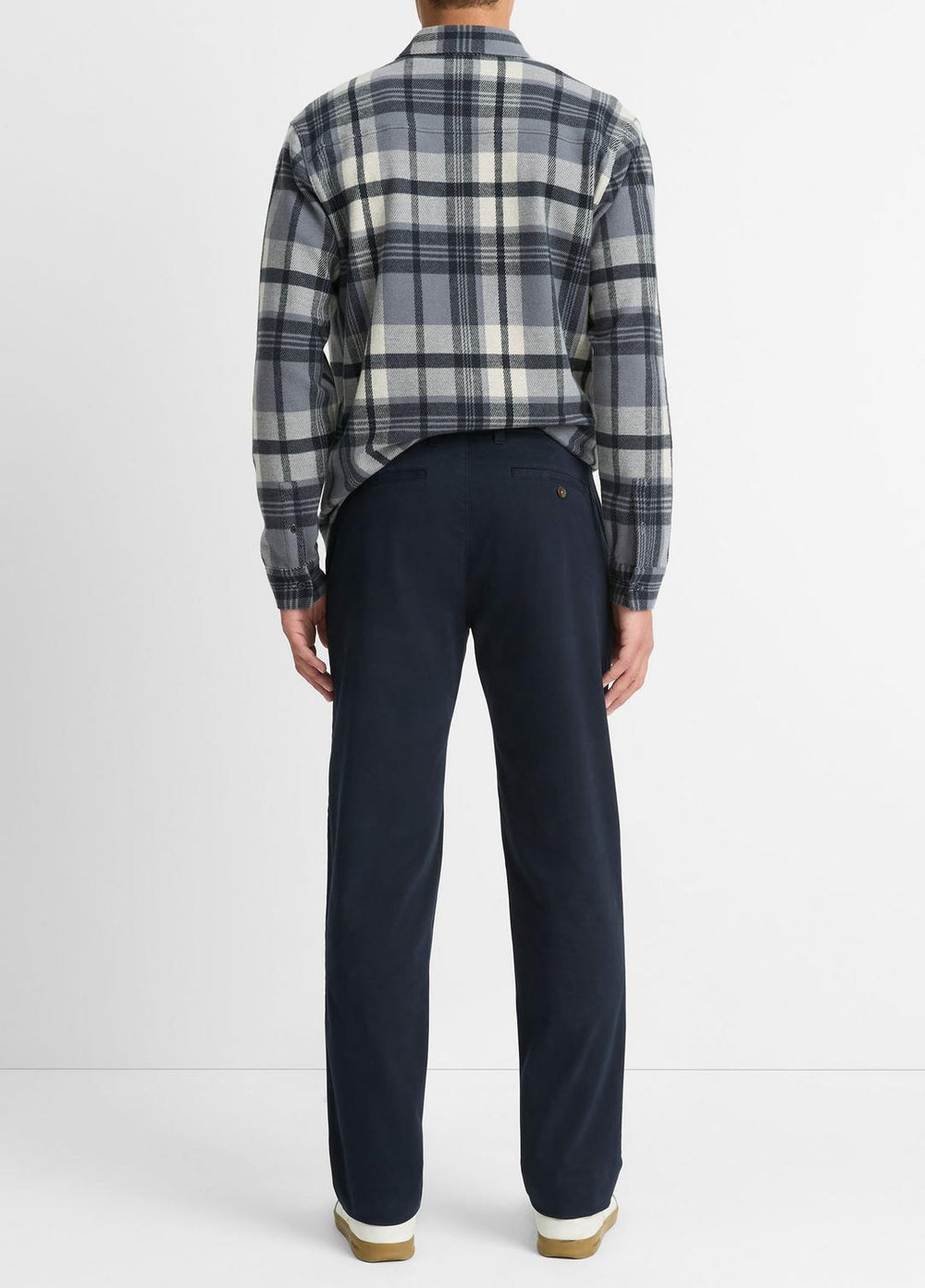 Owen Athletic Stretch-Cotton Pant in Trousers - COASTAL BLUE
