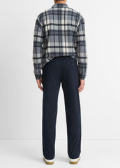 Owen Athletic Stretch-Cotton Pant in Trousers - COASTAL BLUE
