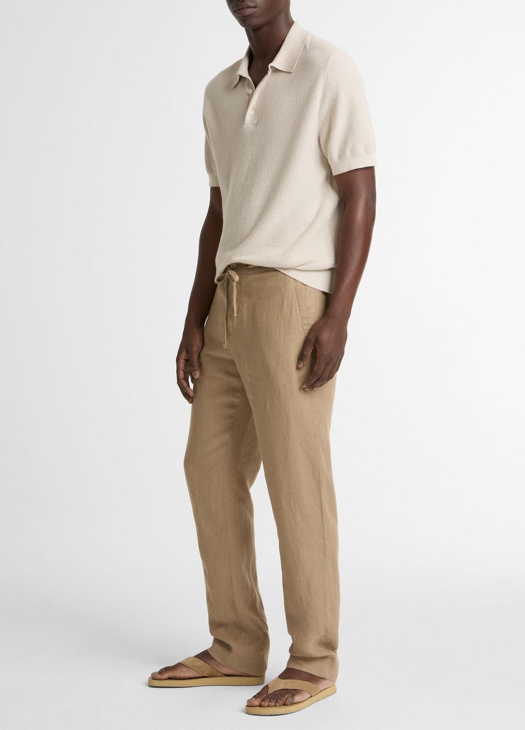 Lightweight Hemp Pant in Trousers - TEAK