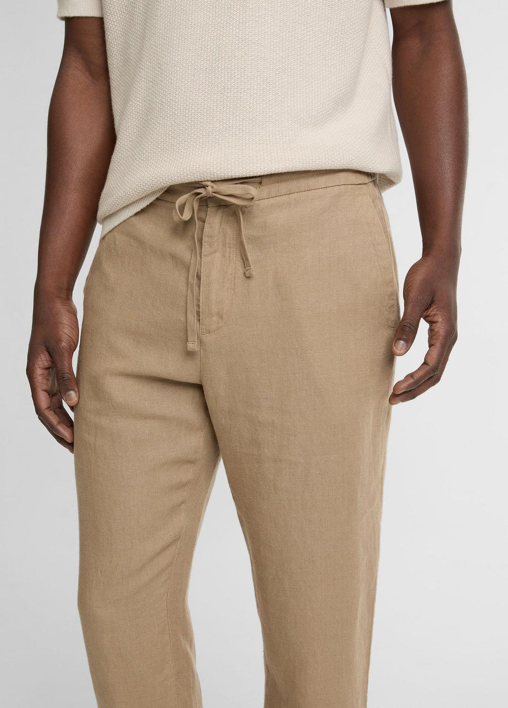Lightweight Hemp Pant in Trousers - TEAK