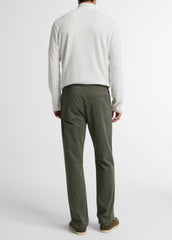Dylan Slim 5-Pocket Cotton Sateen Pant in Trousers - SYCAMORE