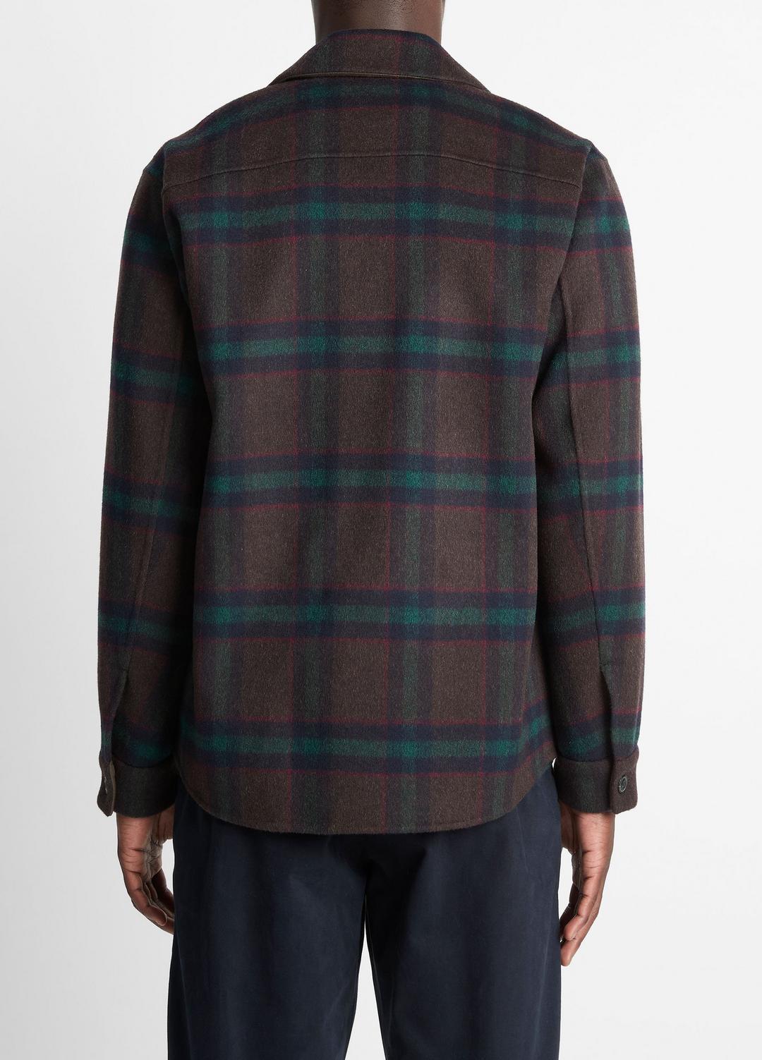 Plaid Splittable Wool-Blend Shirt Jacket in Shirt Jackets - COASTAL COUNTRY RACER