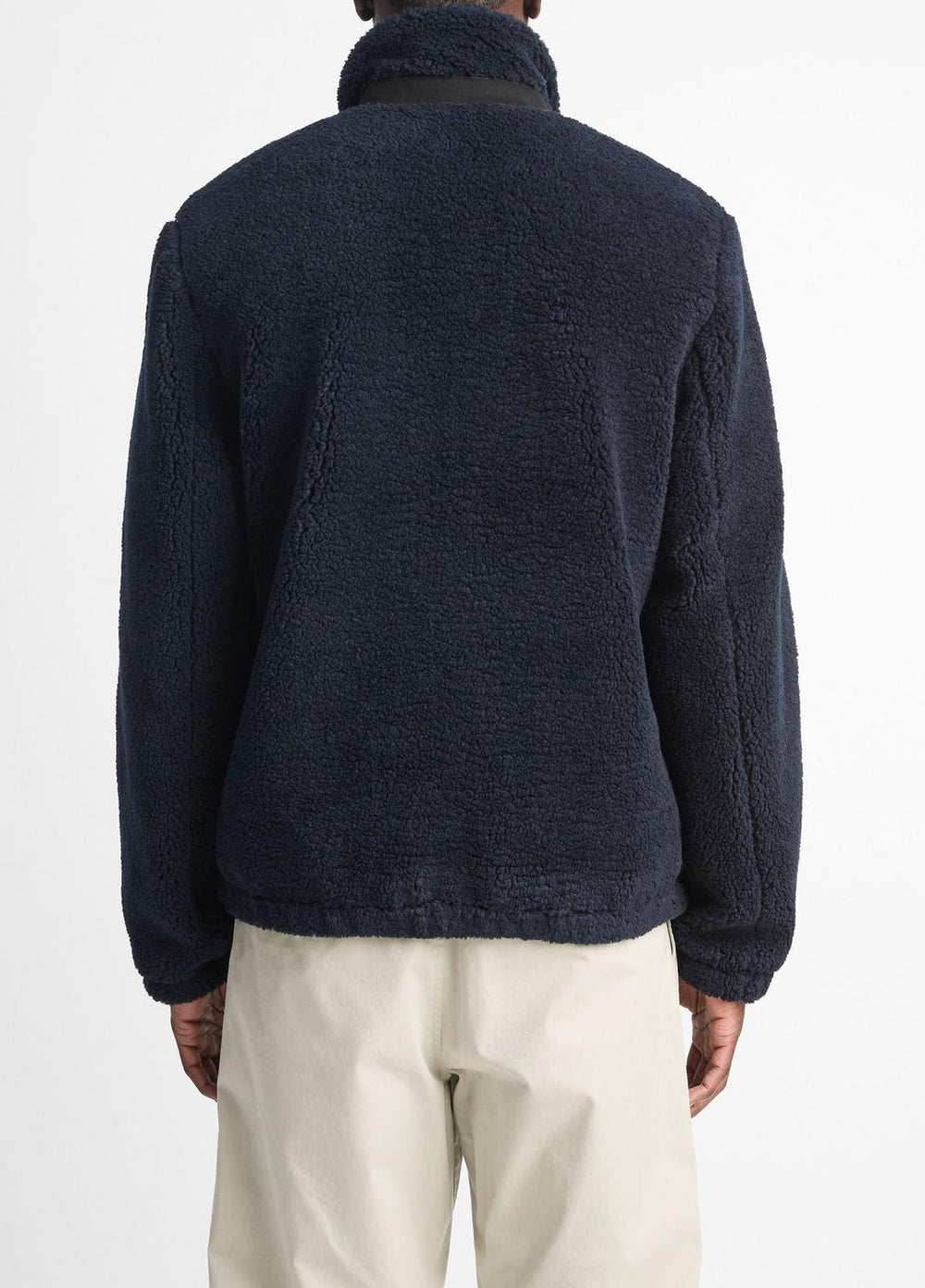 Sherpa Zip Jacket in Jackets - COASTAL BLUE