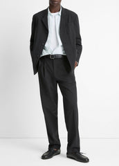 Tailored Utility Blazer in Blazers - BLACK