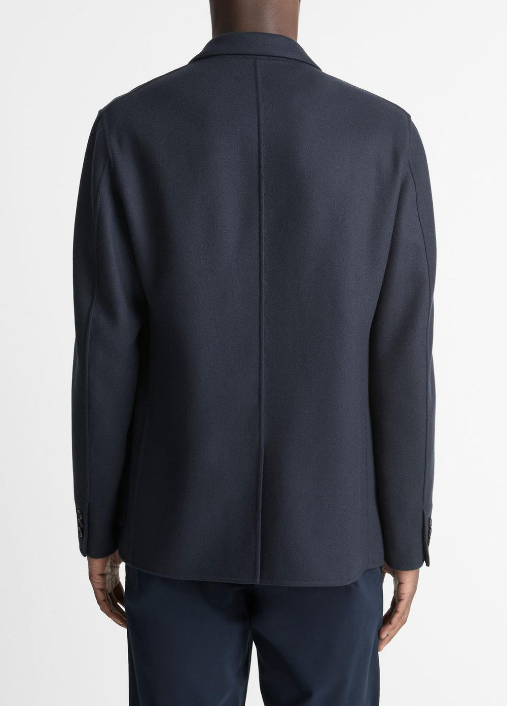 Italian Splittable Wool-Blend Blazer in Jackets & Outerwear - COASTAL BLUE