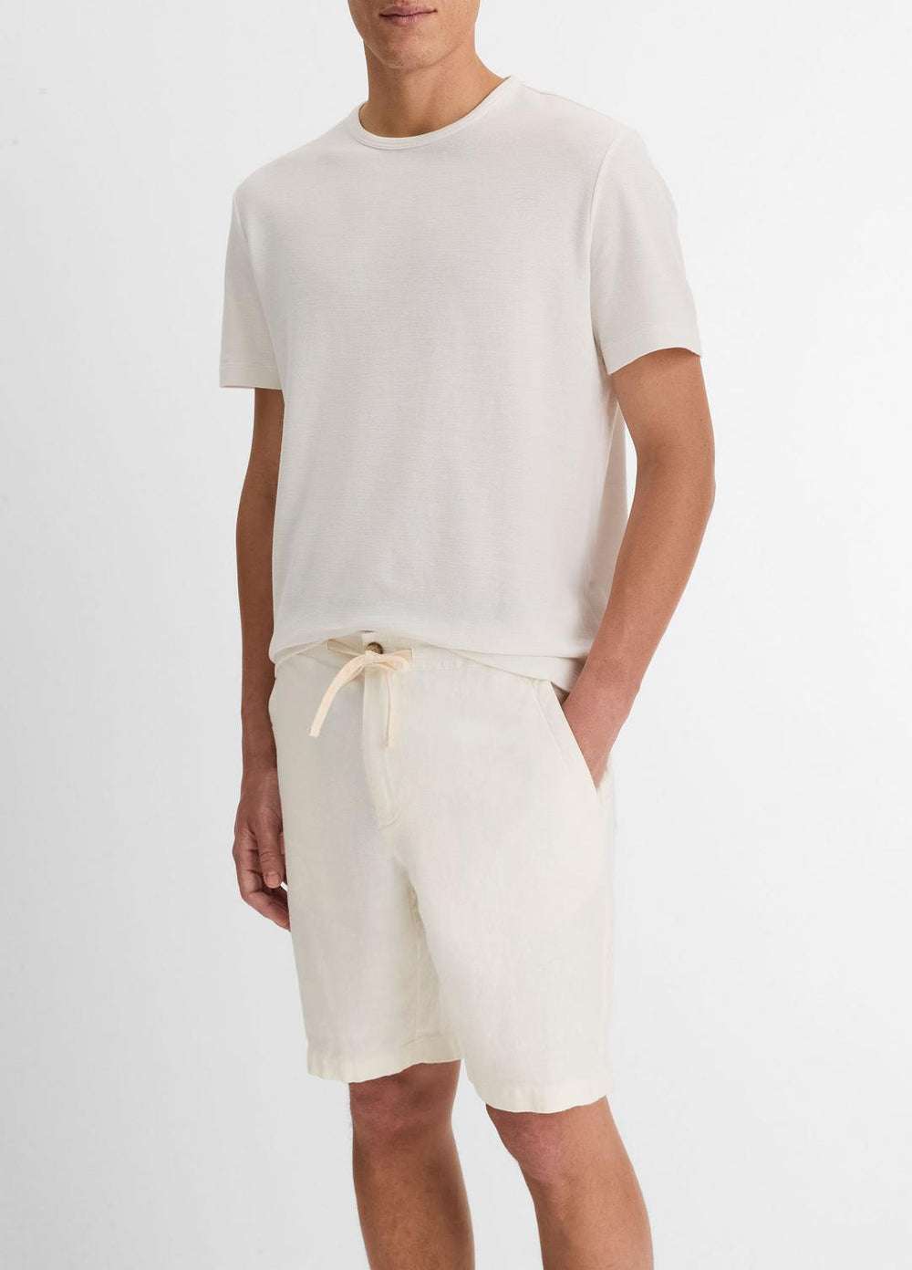 Lightweight Hemp Short in Shorts - BONE