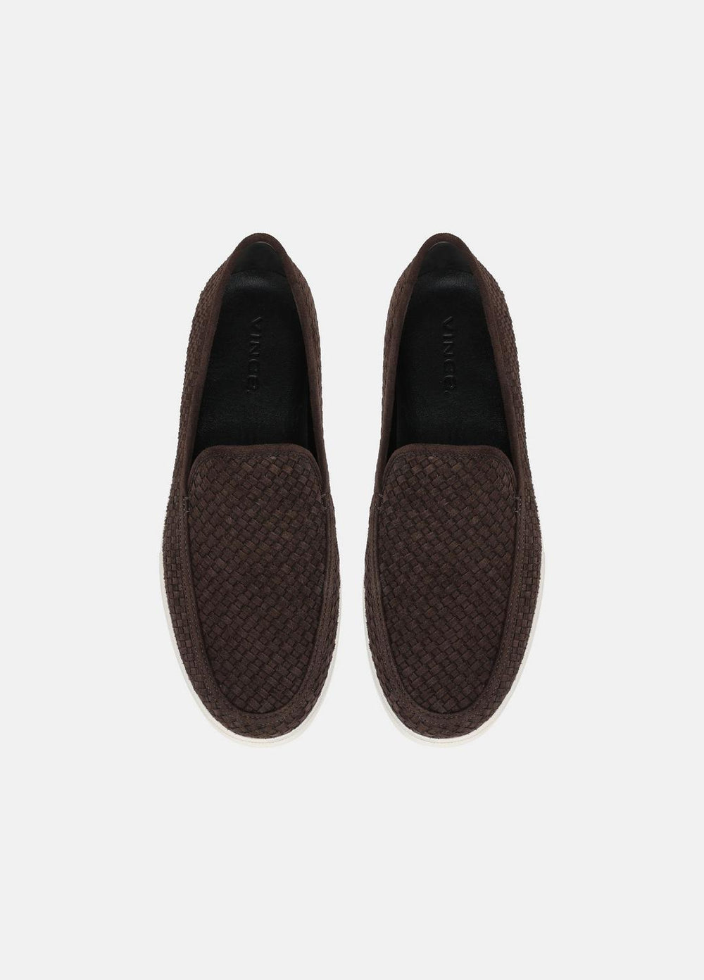 Sonoma Woven Suede Loafer in Loafers - COCOA BROWN