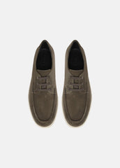 Spencer Suede Oxford in Loafers - DARK ROAST