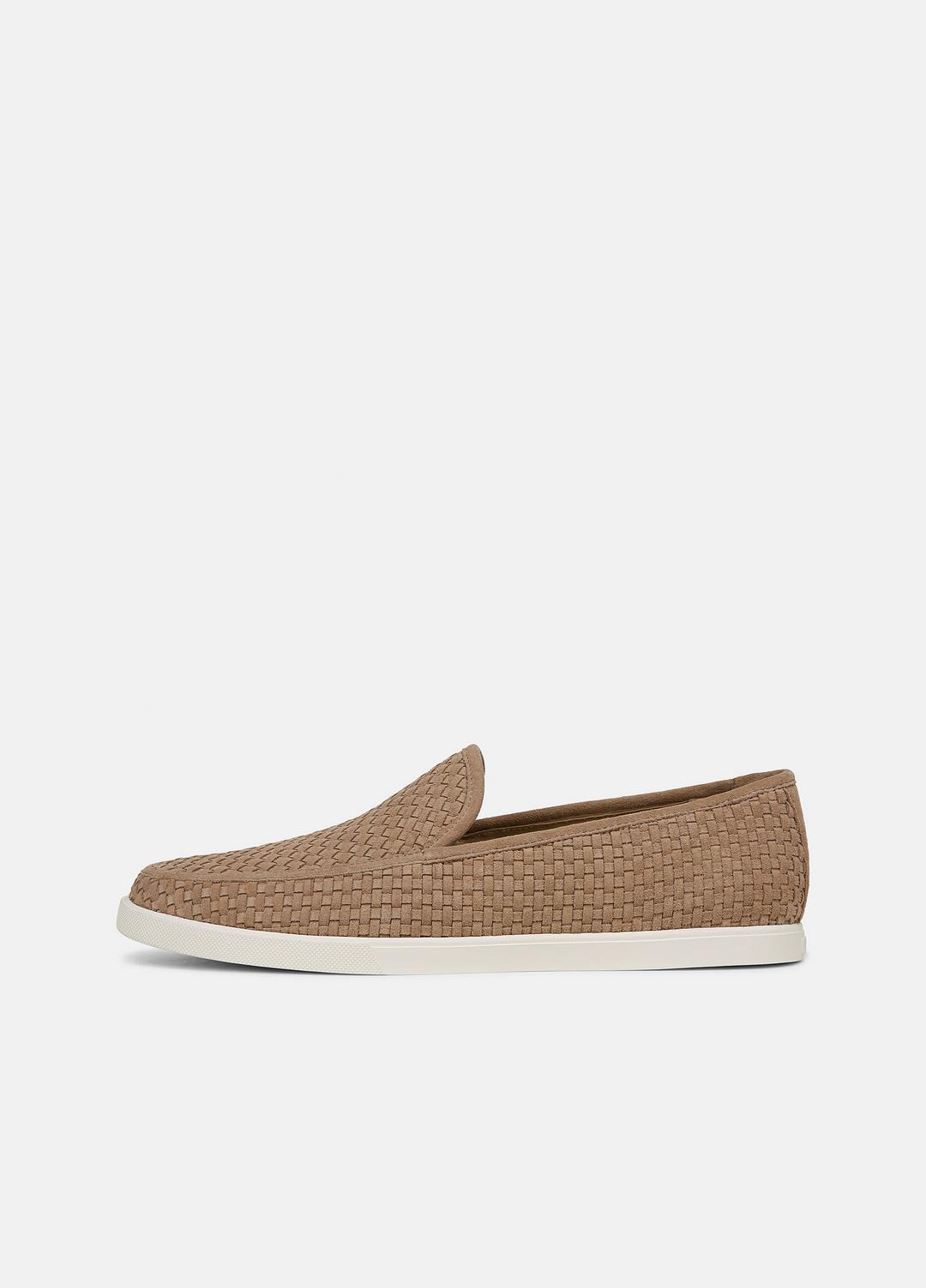 Sonoma Woven Suede Loafer in Loafers - NEW CAMEL
