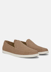 Sonoma Woven Suede Loafer in Loafers - NEW CAMEL