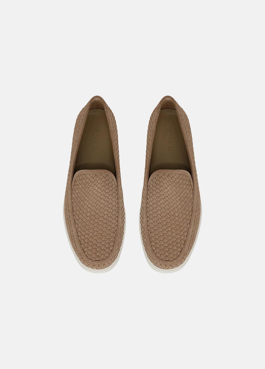 Sonoma Woven Suede Loafer in Loafers - NEW CAMEL