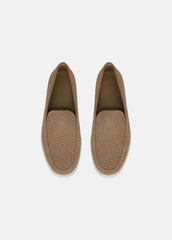 Sonoma Woven Suede Loafer in Loafers - NEW CAMEL