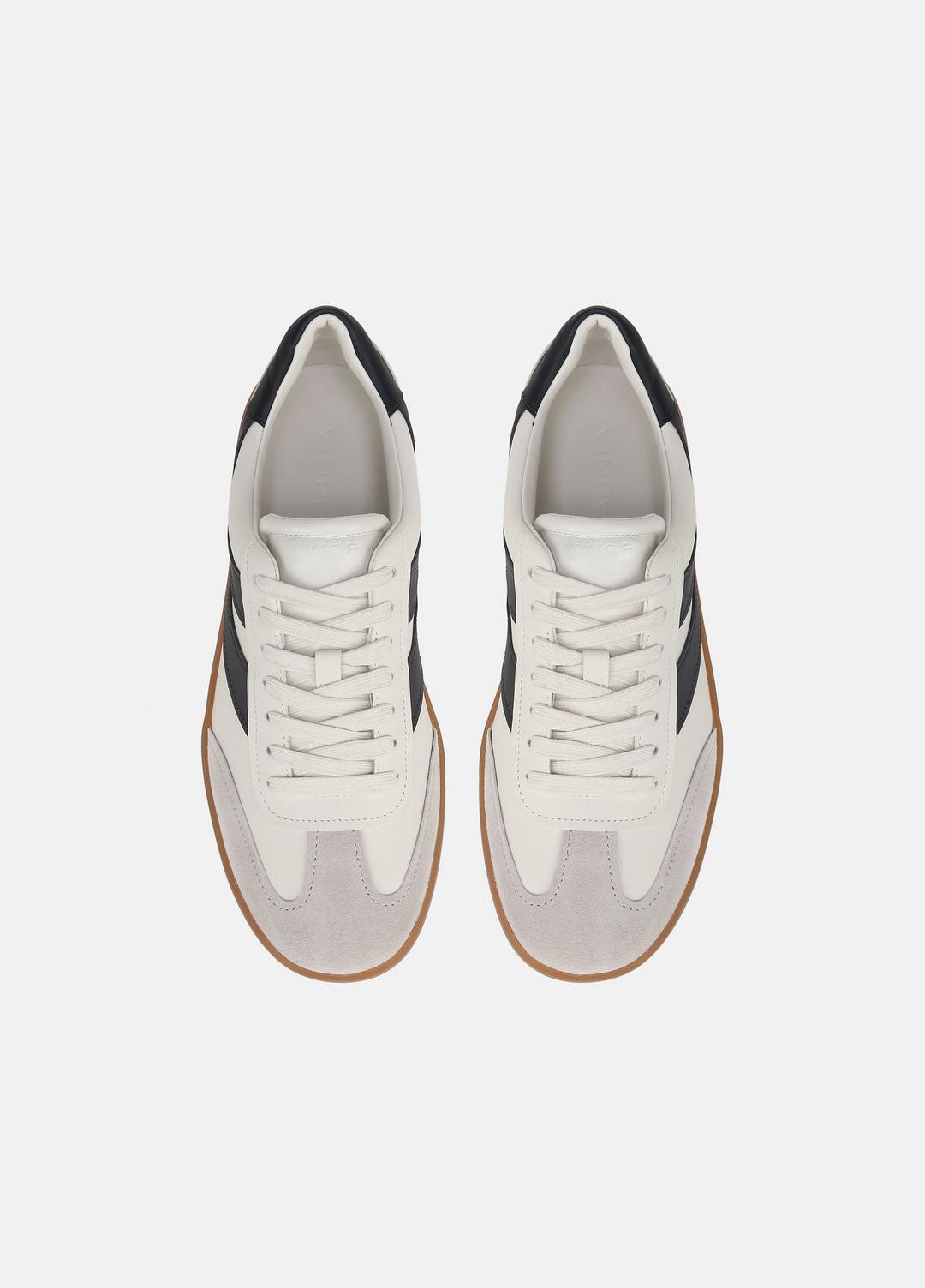 Oasis Leather Sneaker in Sneakers - MILK/NIGHT BLUE