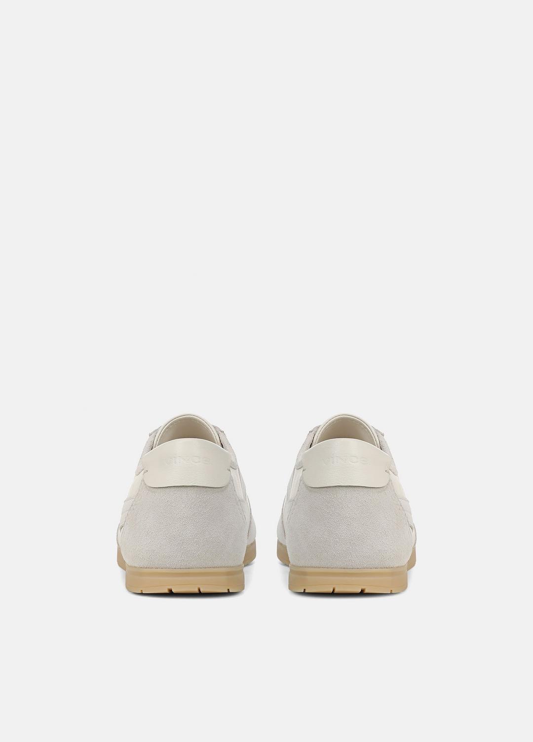 LA Leather & Suede Runner Sneaker in Sneakers - HORCHATA/PEBBLE WHITE