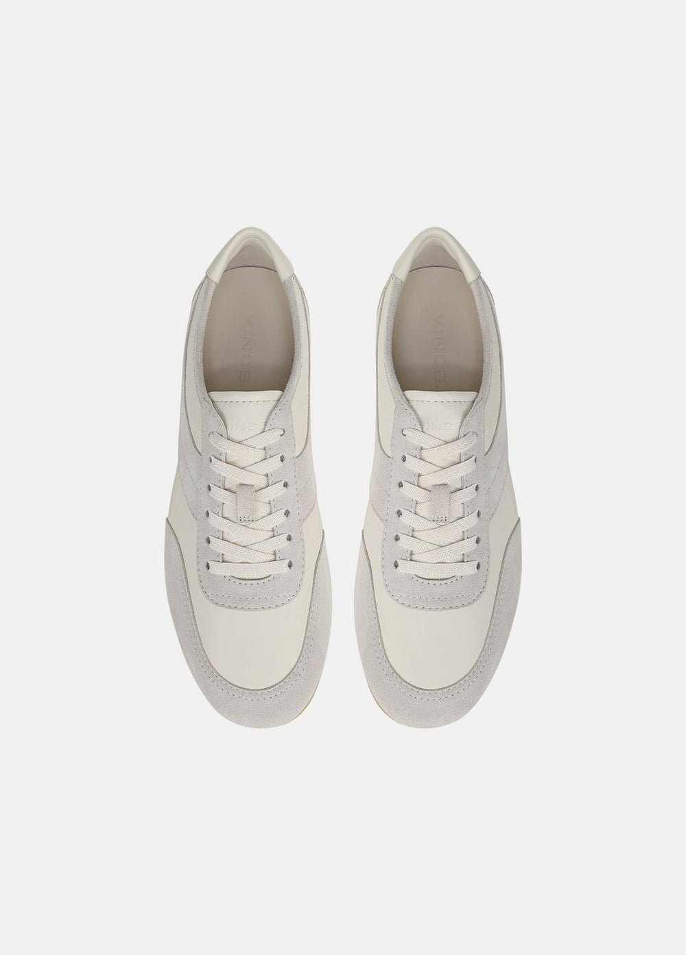 LA Leather & Suede Runner Sneaker in Sneakers - HORCHATA/PEBBLE WHITE
