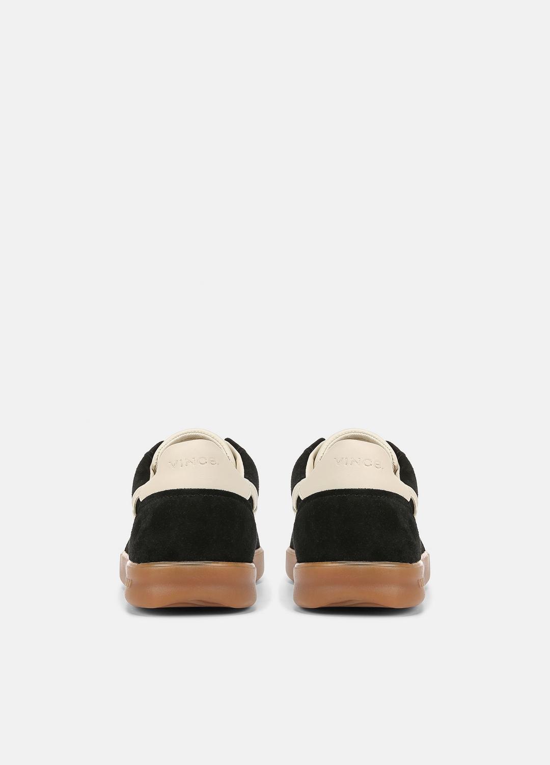 Oasis Leather Sneaker in Sneakers - BLACK