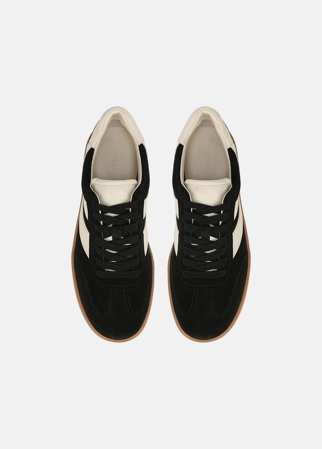 Oasis Leather Sneaker in Sneakers - BLACK