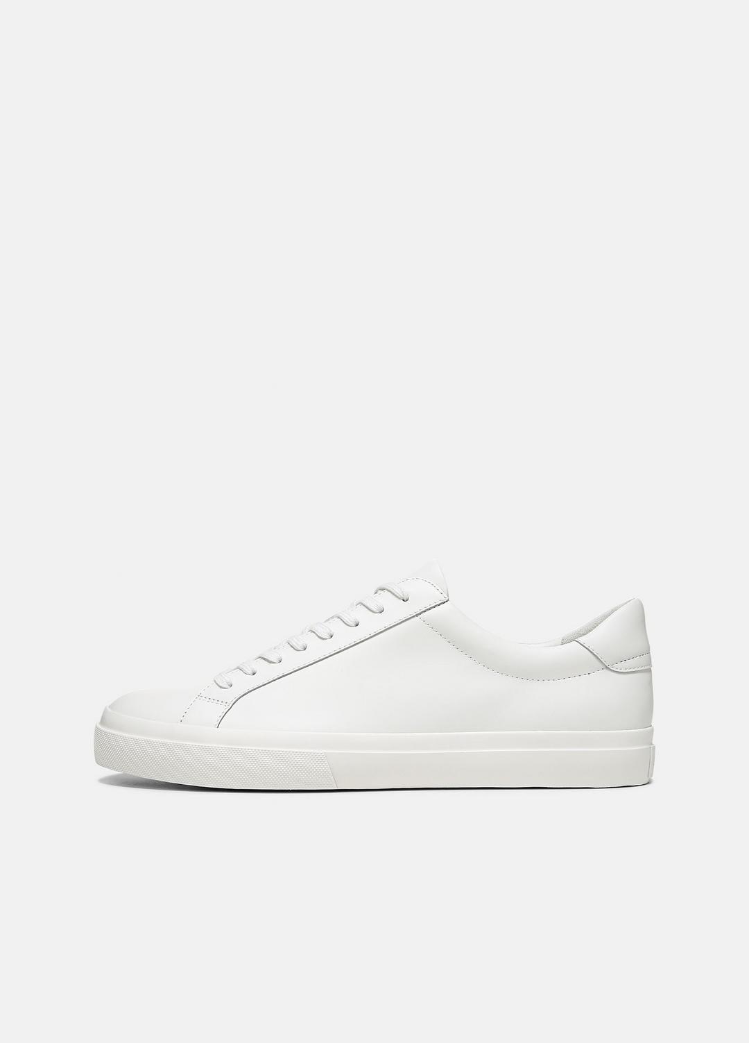 Fulton Leather Sneaker in Sneakers - WHITE